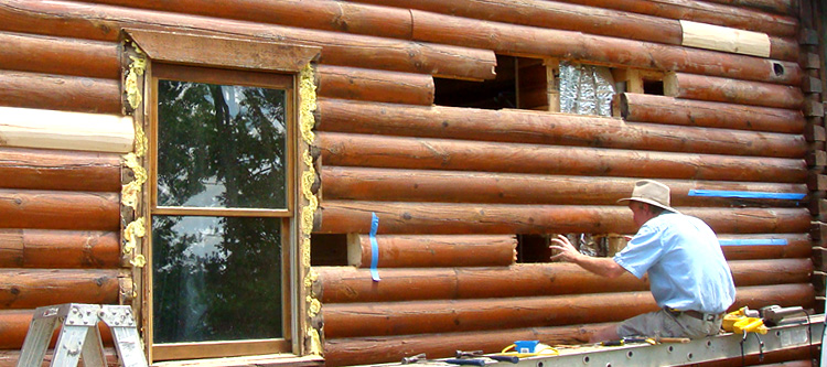 Log Home Repair Screven County, Georgia
